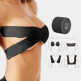 Lift Tape Push Up Boob Nipple Cover Elastic Adhesive Tape