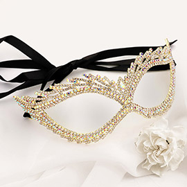 Rhinestone Masquerade Mask