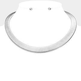 Metal Collar Necklace