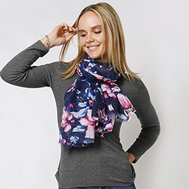 Flower Printed Scarf