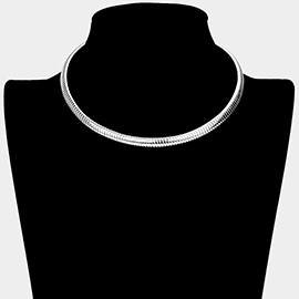 Metal Choker Necklace