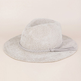 Solid Knit Panama Hat