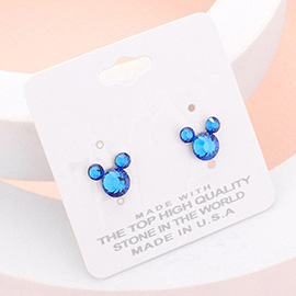 Mouse Character Stud Earrings