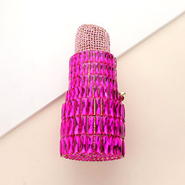 Bling Lipstick Evening Clutch / Tote / Shoulder Bag