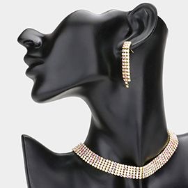 Rhinestone Pave Necklace