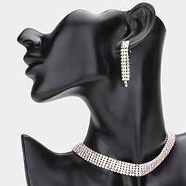 Rhinestone Pave Necklace