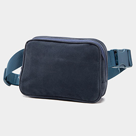 Solid Sling Bag / Fanny Pack / Velvet Belt Bag