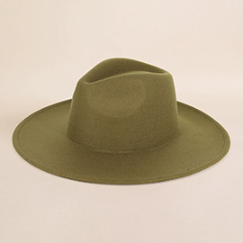 Solid Fedora Panama Hat