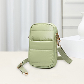 Puffer Rectangle Crossbody Bag