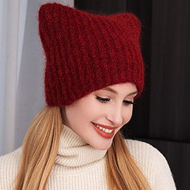 Cat Knit Beanie Hat