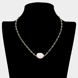 Freshwater Pearl Pendant Necklace