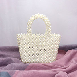 Mini Pearl Tote Bag