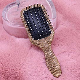 Rhinestone Pave Hair Brush