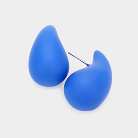 Matte Teardrop Earrings