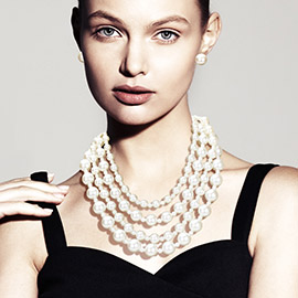 Pearl Multi Layered Necklace