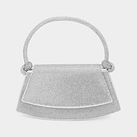 Bling Top Handle Evening Shoulder Bag / Crossbody Bag