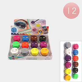 12PCS - Sparkle Eye Shadows