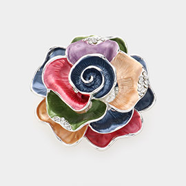 Rose Magnetic Brooch