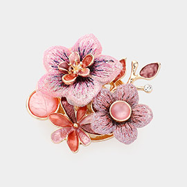 Flower Magnetic Brooch