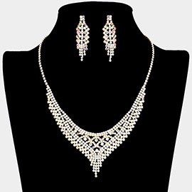 Rhinestone Pave Necklace