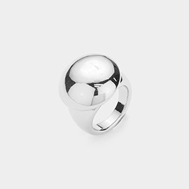 Metal Dome Ring