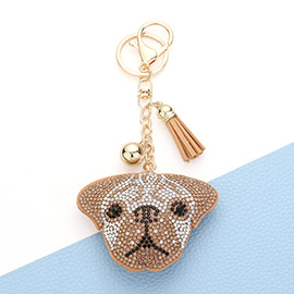 Bling Dog Keychain