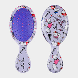 WET-N-DRY Detangling Mini Hair Brush - Paris Pooch