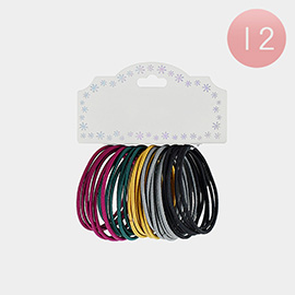 12 SET OF 30 - Fabric Hair Bands