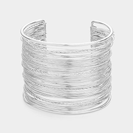 Metal Wire Cuff Bracelet