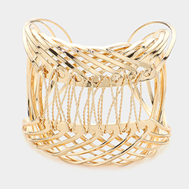 Metal Wire Cuff Bracelet