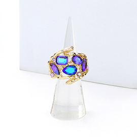 Multi Stone Stretch Ring