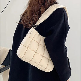 Quilted Padded Shoulder Bag