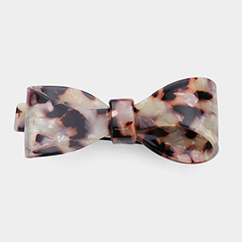 Cellulose Acetate Bow Hair Barrette