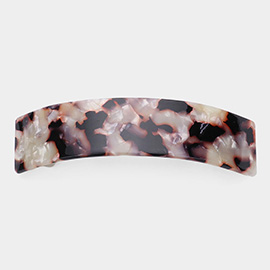 Cellulose Acetate Bar Hair Barrette