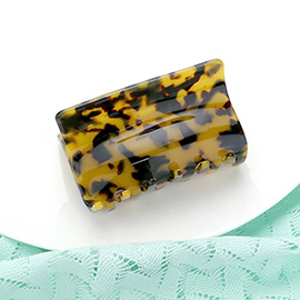 Celluloid Acetate Rectangular Hair Claw Clip