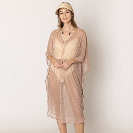 Lurex String Poncho