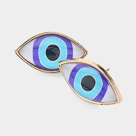 Evil Eye Stud Earrings