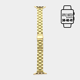 Stainless Steel Jubilee Style Metal Chain Link Apple Watch Band