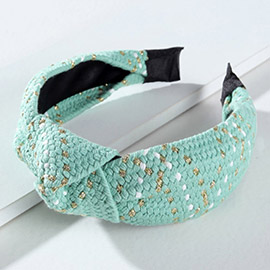 Fabric Knot Centered Headband