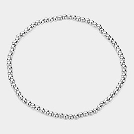 Metal Ball Stretch Bracelet