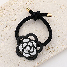 Handmade Pearl Pointed Acetate Flower Hair Band