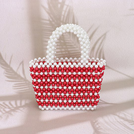 Mini Pearl Tote Bag