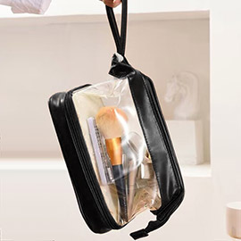 Multifunctional Transparent Makeup Pouch Bag