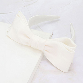 Fabric Knot Bow Headband