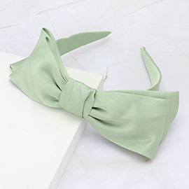 Fabric Knot Bow Headband