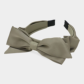 Fabric Bow Headband