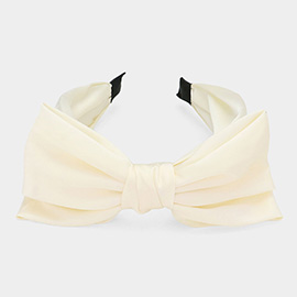 Fabric Bow Headband