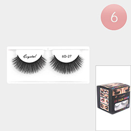 6Pairs - Premium Quality Handmade Faux Mink Eyelashes