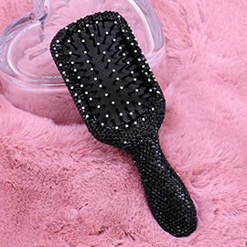 Rhinestone Pave Hair Brush