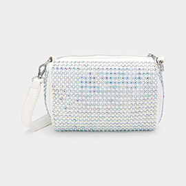 Bling Studded Mini Hand Bag / Crossbody Bag